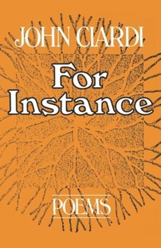 Paperback For Instance: Poems Book
