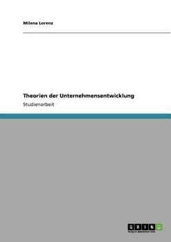 Paperback Theorien der Unternehmensentwicklung [German] Book