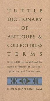 Paperback Tuttle Dictionary of Antiques & Collec Book