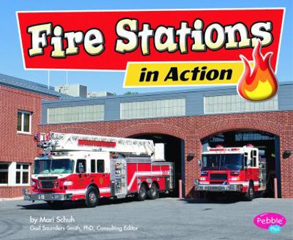 Hardcover Fire Stations in Action Book