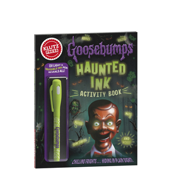 Hardcover Goosebumps Haunted Ink Activity Book