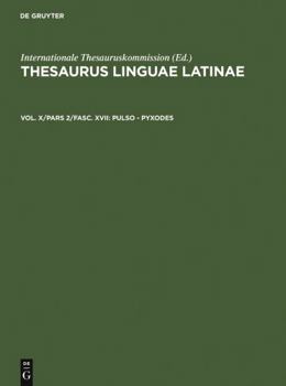 Paperback Pulso Pyxodes (Latin Edition) [Latin] Book