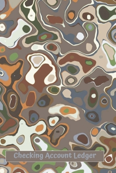 Checking Account Ledger: Handy Size 6"x 9" | Easy Reconciliation | Balance View on Every Page | Personal or Business Checkbook Log | Stylized Cover