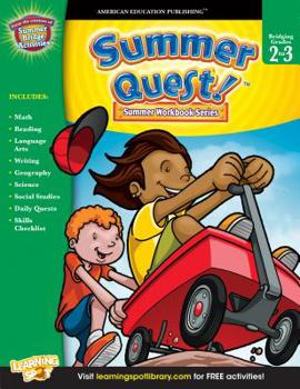 Paperback Summer Quest , Grades 2 - 3 Book