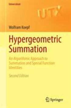 Paperback Hypergeometric Summation: An Algorithmic Approach to Summation and Special Function Identities Book