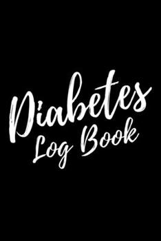 Diabetes Log Book: Black Journal For Easy Tracking With Blood Sugar level, Insulin Carb and Notes 6x9 120 pages