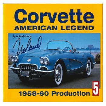 Hardcover Corvette: American Legend 1958-60 History Book