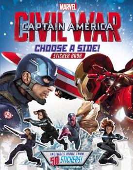Paperback Marvel's Captain America: Civil War: Choose a Side Sticker Book