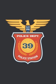 Paperback Police Officer Notebook, Fun Play Journal For Boys & Girls: 6x9 Journal for Writing Down Daily Habits, Diary, Notebook, Gag Gift -120 Pages-( Police B Book