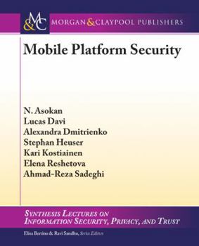 Paperback Mobile Platform Security Book