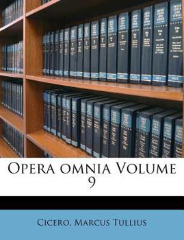 Paperback Opera omnia Volume 9 [German] Book