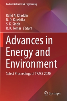 Paperback Advances in Energy and Environment: Select Proceedings of Trace 2020 Book