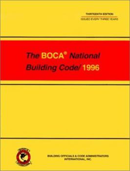 Paperback 1996 National Building Code Book