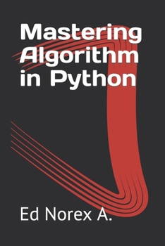 Paperback Mastering Algorithm in Python Book