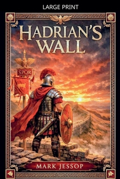 Paperback Hadrian's wall [Large Print] Book
