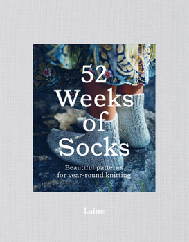 Paperback 52 Weeks of Socks: Beautiful Patterns for Year-Round Knitting Book
