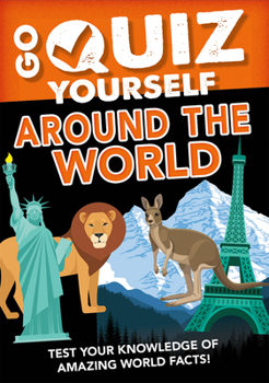 Library Binding Go Quiz Yourself Around the World Book