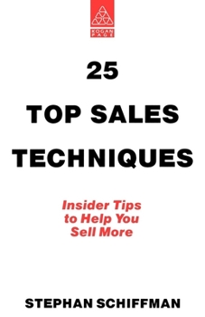 Paperback 25 Top Sales Techniques Book