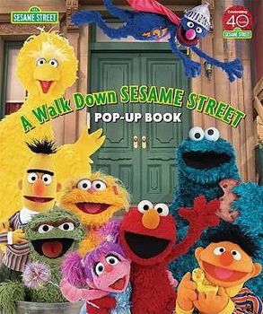 Hardcover A Walk Down "Sesame Street": Pop-up Book