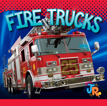 Library Binding Fire Trucks Book