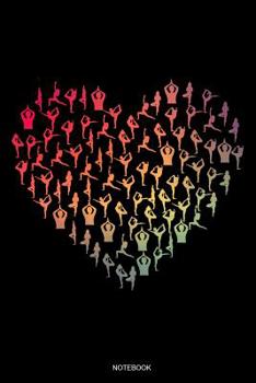 Paperback Notebook: Yoga Posen Notizbuch Reisetagebuch für Meditation Training Yoga Lehrer Schüler Mädchen I Kundalini Chakra Tree Zen Man Book