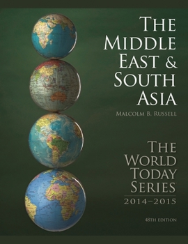 Paperback The Middle East and South Asia 2014 (World Today (Stryker)) Book