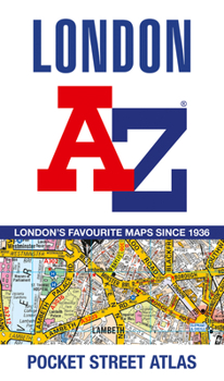 Paperback London A-Z Pocket Atlas Book