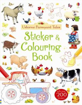 Paperback Farmyard Tales Sticker and Colouring Book