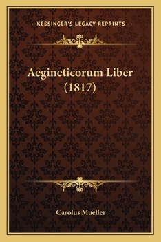 Paperback Aegineticorum Liber (1817) [Latin] Book
