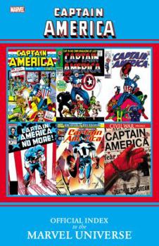 Paperback Captain America: Official Index to the Marvel Universe Book
