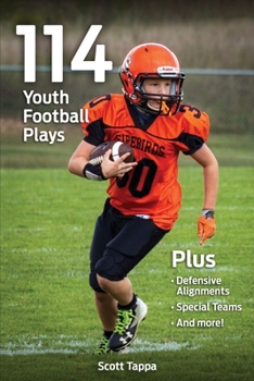 Paperback 114 Youth Football Plays Book