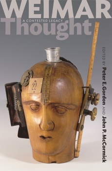 Paperback Weimar Thought - A Critical History Book