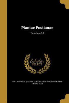 Paperback Plantae Postianae; Tome fasc.1-9 [French] Book