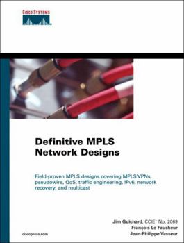 Paperback Definitive MPLS Network Designs Book