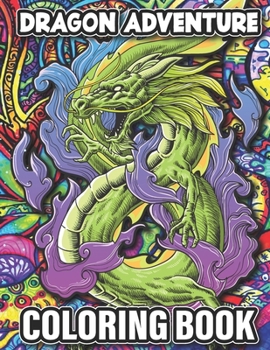 Paperback Dragon Adventure: Coloring Book