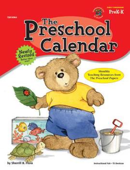 Paperback The Preschool Calendar Book