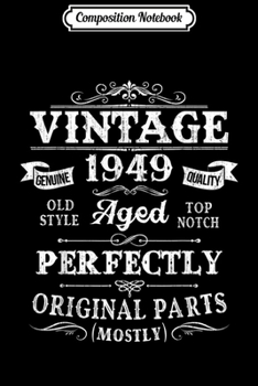 Composition Notebook: Vintage 59th Birthday Gift May 1960 59 Years Old Journal/Notebook Blank Lined Ruled 6x9 100 Pages