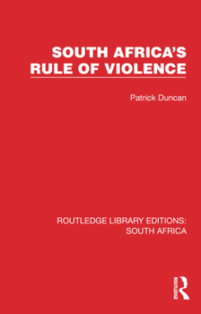 Paperback South Africa's Rule of Violence Book