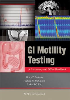 Paperback GI Motility Testing: A Laboratory and Office Handbook Book