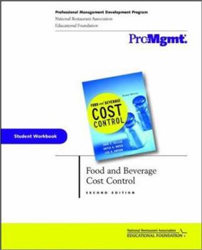Paperback Food and Beverage Cost Control, Student Workbook Book