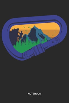 Notebook: Free Rock Climbing Notebook (6x9 inches) with Blank Pages ideal as a Bouldering Journal. Perfect as a Travel Book for all Free Climber Lover. Great gift for Men and Women