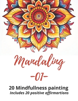 Paperback Mandala coloring book: Mindfullness painting Book