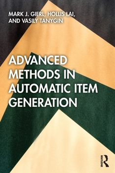 Paperback Advanced Methods in Automatic Item Generation Book