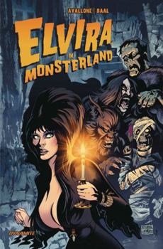 Paperback Elvira in Monsterland Book