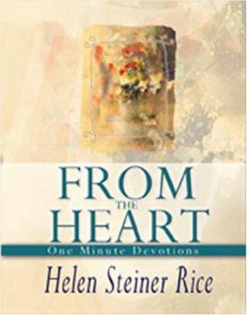 Hardcover From the Heart: One Minute Devotions Book
