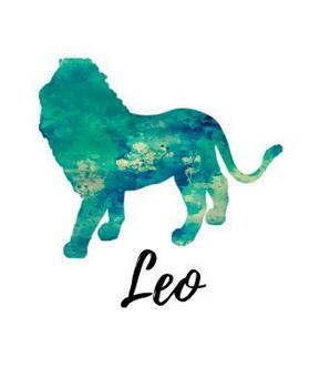 Paperback Leo: Leo Sketch Book Green Book