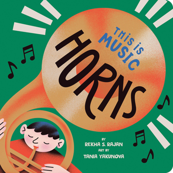 Board book This Is Music: Horns Book