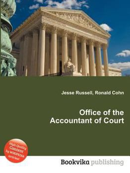 Paperback Office of the Accountant of Court Book