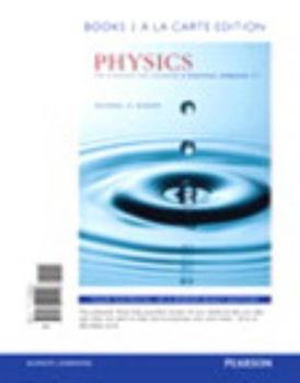 Hardcover Physics for Scientists and Engineers: A Strategic Approach with Modern Physics, Books a la Carte Edition; Student Workbook for Physics for Scientists Book