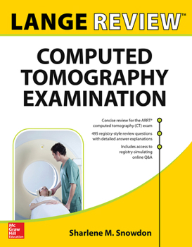 Paperback Lange Review: Computed Tomography Examination Book